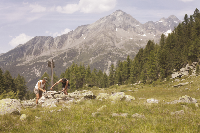 alex fischer, fotograf, darmstadt, wanderweg instandhaltung, sdtirol, arbeiter