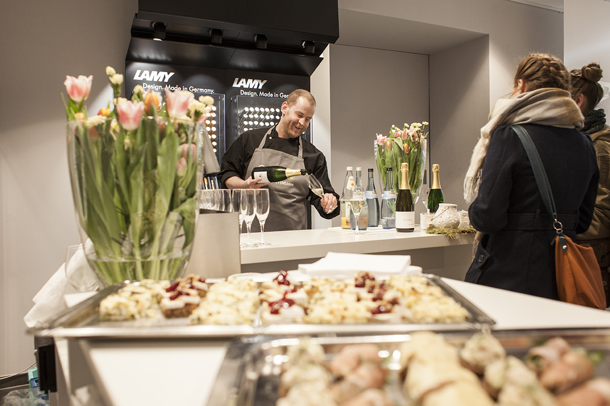 alex fischer, fotograf, darmstadt, geco, event catering, Lamy Flagship Store Heidelberg