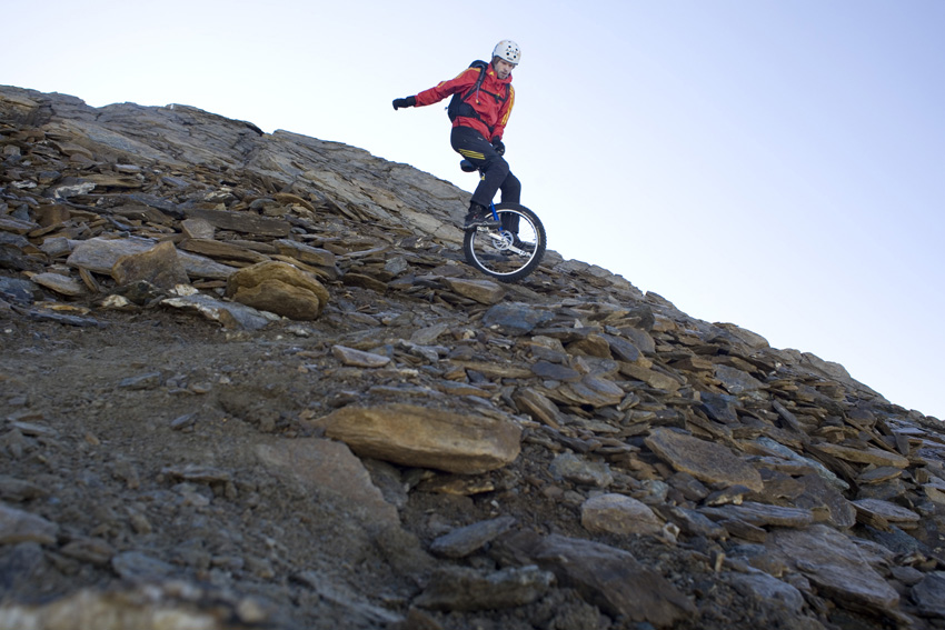 alex fischer, fotograf, darmstadt,  2013, unicycling the alps, pikofilm, mettelhorn, zermatt, schweiz